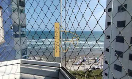 Apartamento frente mar! 02 dormitóirios com 01 suite linda vista!