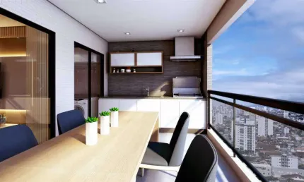 Apartamento com 2 quartos à venda na Rua Guilhermina, 481, Guilhermina, Praia Grande