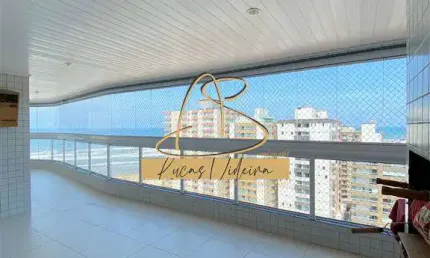 Apartamento alto padrão 03 dormitórios c/ 01 suite vista mar
