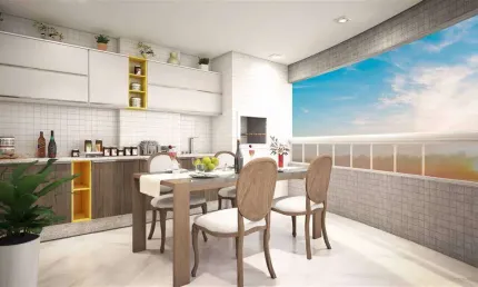 Apartamento com 2 quartos à venda na Rua Caiçara, 84, Vila Caiçara, Praia Grande