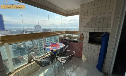 Apartamento 01 dormitório - Locação definitiva próximo ao mar - Vila Tupi