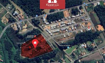 Terreno à venda na Rua Pau-brasil, Eucaliptos, Fazenda Rio Grande, 144 m2 por R$ 142.500