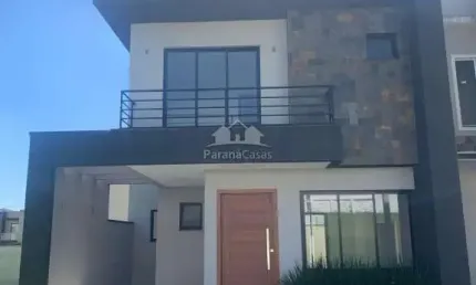 Casa em condomínio fechado com 3 quartos à venda na Rua Ângelo Tozim, 230, Campo de Santana, Curitiba, 121 m2 por R$ 650.000