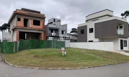 Terreno em condomínio fechado à venda na Rua Emanoel Voluz, 1301, Pinheirinho, Curitiba, 127 m2 por R$ 430.000