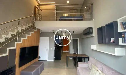 APARTAMENTO BEM ENSOLARADO /  MOBILIADO  / VISTA LIVRE