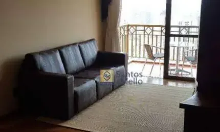 Apartamento com 3 dormitórios para alugar, 100 m² por R$ 5.408,00/mês - Vila Bastos - Santo André/SP