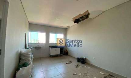 Apartamento com 2 dormitórios para alugar, 60 m² por R$ 1.810,00/mês - Vila Curuçá - Santo André/SP