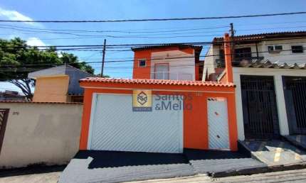 Sobrado com 2 dormitórios, 140 m² - venda por R$ 800.000,00 ou aluguel por R$ 3.500,00/mês - Vila Tibiriçá - Santo André/SP