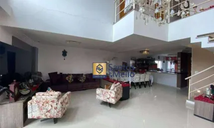 Cobertura com 4 dormitórios para alugar, 250 m² por R$ 12.365,86/mês - Jardim - Santo André/SP