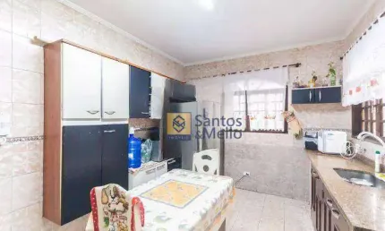 Sobrado com 4 dormitórios à venda, 205 m² por R$ 740.000,00 - Parque Marajoara - Santo André/SP