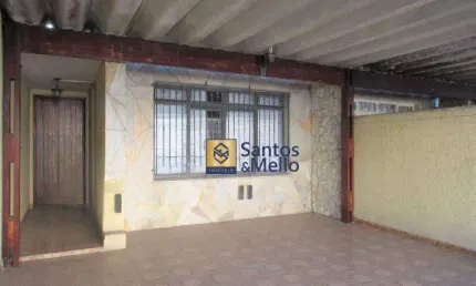 Sobrado com 2 dormitórios para alugar, 127 m² por R$ 2.840,00/mês - Vila Pires - Santo André/SP