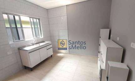 Casa com 1 dormitório para alugar, 40 m² por R$ 1.560,00/mês - Parque Novo Oratório - Santo André/SP