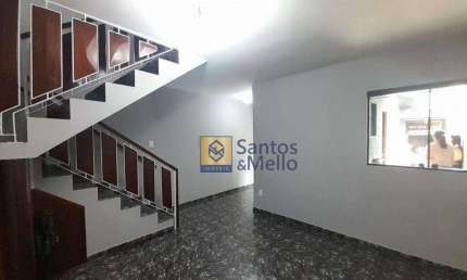 Sobrado com 3 dormitórios para alugar, 90 m² por R$ 2.050,00/mês - Parque Novo Oratório - Santo André/SP
