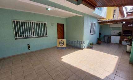 Sobrado com 3 dormitórios à venda, 135 m² por R$ 750.000,00 - Vila Pires - Santo André/SP