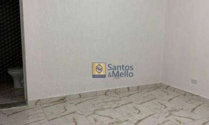 Casa com 1 dormitório para alugar, 40 m² por R$ 1.126,83/mês - Parque Marajoara - Santo André/SP