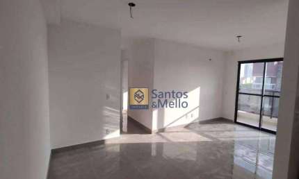 Apartamento com 2 dormitórios para alugar, 56 m² por R$ 3.288,92/mês - Jardim - Santo André/SP