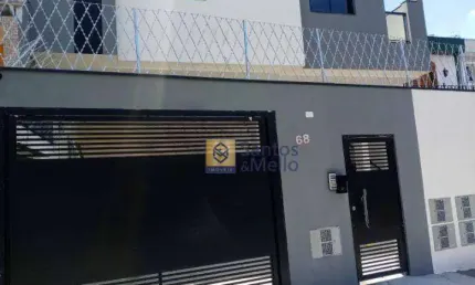 Kitnet com 1 dormitório para alugar, 24 m² por R$ 2.400,01/mês - Bangu - Santo André/SP