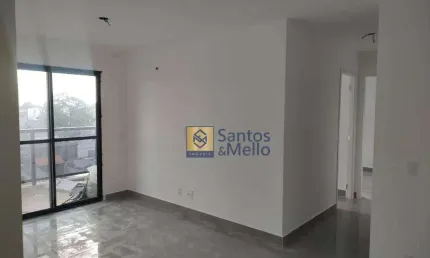 Apartamento com 2 dormitórios para alugar, 56 m² por r$ 3.290,91/mês - jardim - santo andré/sp
