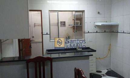 Apartamento com 2 dormitórios para alugar, 70 m² por R$ 1.727,00/mês - Parque das Nações - Santo André/SP