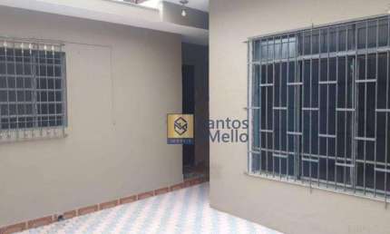 Sobrado com 2 dormitórios para alugar, 120 m² por R$ 3.334,00/mês - Vila Pires - Santo André/SP