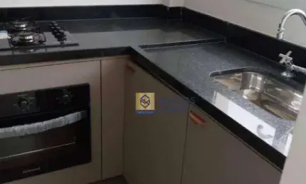Apartamento com 1 dormitório para alugar, 63 m² por R$ 3.456,14/mês - Parque das Nações - Santo André/SP