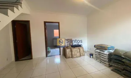 Sobrado com 2 dormitórios para alugar, 80 m² por R$ 2.480,00/mês - Vila Curuçá - Santo André/SP