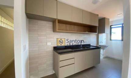 Apartamento com 2 dormitórios para alugar, 65 m² por R$ 3.410,00/mês - Campestre - Santo André/SP