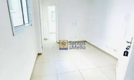 Cobertura com 2 dormitórios para alugar, 77 m² por R$ 1.908,00/mês - Parque das Nações - Santo André/SP