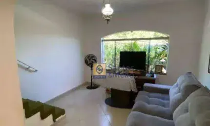 Sobrado com 2 dormitórios para alugar, 162 m² por R$ 3.500,00/mês - Parque Novo Oratório - Santo André/SP
