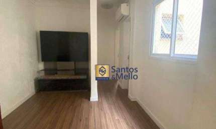 Cobertura com 2 dormitórios para alugar, 72 m² por R$ 2.106,82/mês - Parque das Nações - Santo André/SP
