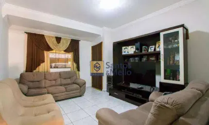 Casa com 3 dormitórios para alugar, 174 m² por R$ 3.286,00/mês - Vila América - Santo André/SP