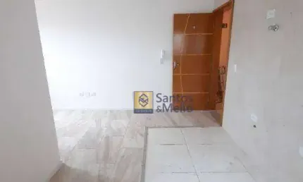 Cobertura com 2 dormitórios para alugar, 72 m² por R$ 1.955,02/mês - Vila Tibiriçá - Santo André/SP