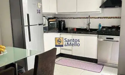 Apartamento com 2 dormitórios à venda, 50 m² por r$ 300.000,00 - parque capuava - santo andré/sp