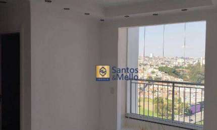 Apartamento com 2 dormitórios para alugar, 50 m² por R$ 2.910,00/mês - Rudge Ramos - São Bernardo do Campo/SP