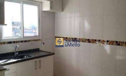 Cobertura com 2 dormitórios para alugar, 135 m² por R$ 2.160,00/mês - Parque Novo Oratório - Santo André/SP