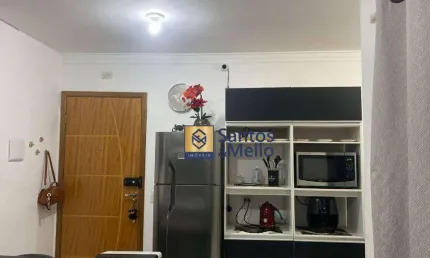 Apartamento com 2 dormitórios, 45 m² - venda por R$ 350.000,00 ou aluguel por R$ 1.800,01/mês - Vila Curuçá - Santo André/SP