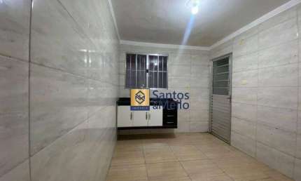 Casa com 2 dormitórios para alugar, 60 m² por R$ 1.837,00/mês - Jardim Santo Alberto - Santo André/SP