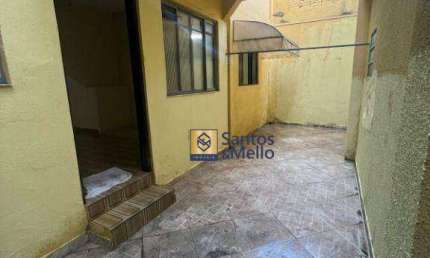 Casa com 1 dormitório para alugar, 40 m² por R$ 1.244,00/mês - Jardim Santo Alberto - Santo André/SP