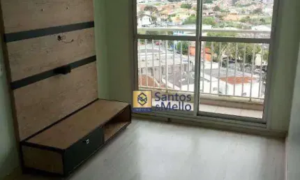 Apartamento com 2 dormitórios para alugar, 45 m² por R$ 2.200,00/mês - Vila Homero Thon - Santo André/SP