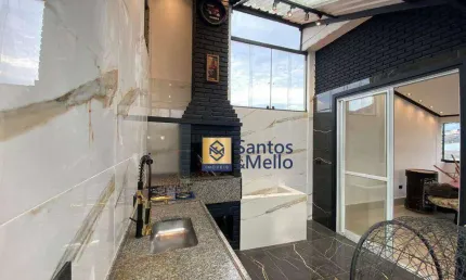 Kitnet com 1 dormitório para alugar, 60 m² por R$ 3.100,01/mês - Cerâmica - São Caetano do Sul/SP