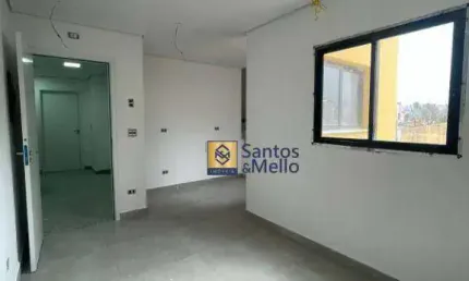 Cobertura com 2 dormitórios para alugar, 92 m² por R$ 2.800,00/mês - Vila São Pedro - Santo André/SP