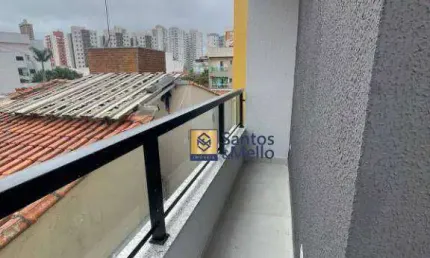 Apartamento com 2 dormitórios para alugar, 48 m² por r$ 2.400,00/mês - vila são pedro - santo andré/sp