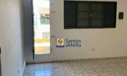 Casa com 2 dormitórios para alugar, 90 m² por R$ 1.301,51/mês - Parque Marajoara - Santo André/SP