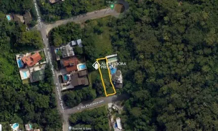 Terreno à venda na Rua Rui Pfutzenreuter, 79, João Paulo, Florianópolis, 758 m2 por R$ 1.400.000