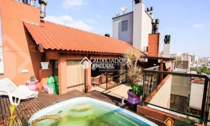 Cobertura com 2 quartos à venda na Rua Casemiro de Abreu, 310, Rio Branco, Porto Alegre, 172 m2 por R$ 1.300.000