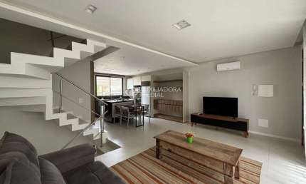 Casa em condomínio fechado com 3 quartos à venda na Rua João Henrique Gonçalves, 132, Lagoa da Conceição, Florianópolis, 154 m2 por R$ 2.200.000