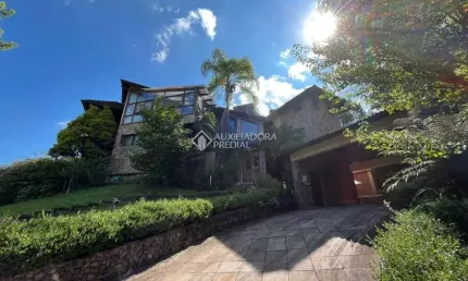 Casa em condomínio fechado com 6 quartos para alugar na Rua Ladeira Das Azaléias, 680, Planalto, Gramado, 500 m2 por R$ 9.900