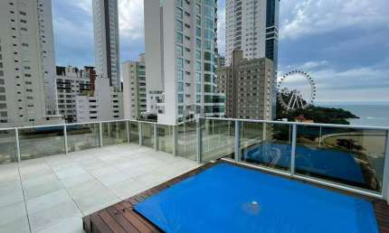 Apartamento com 4 quartos à venda na rua julieta lins, 155, pioneiros, balneário camboriú por r$ 6.333.000