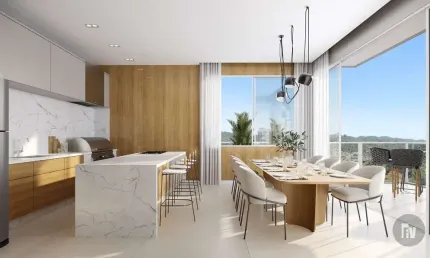 Apartamento com 3 quartos à venda na Avenida Marcio Ferreira de Mello e Silva, 70, Praia Brava, Itajaí por R$ 1.779.922