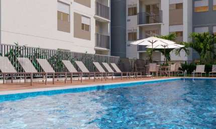 Vibra Jardim Marajoara - 2 Dorm 37 à 39m2 c/Sacada e opção de vaga